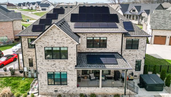 Solar Panels at Chaltry Home in Clarksville, TN