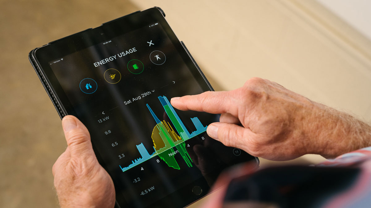 Using solar system app on ipad