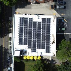Solar-Panels-atop-Vienna-Coffee-Co