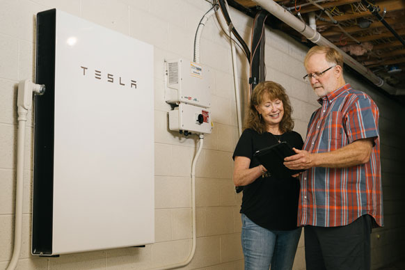 LightWave Solar Tesla Powerwalls Nashville homeowners